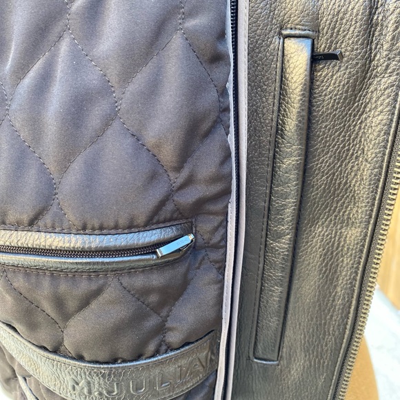 Men’s Heavyweight Genuine Leather Jacket - Picture 8 of 12